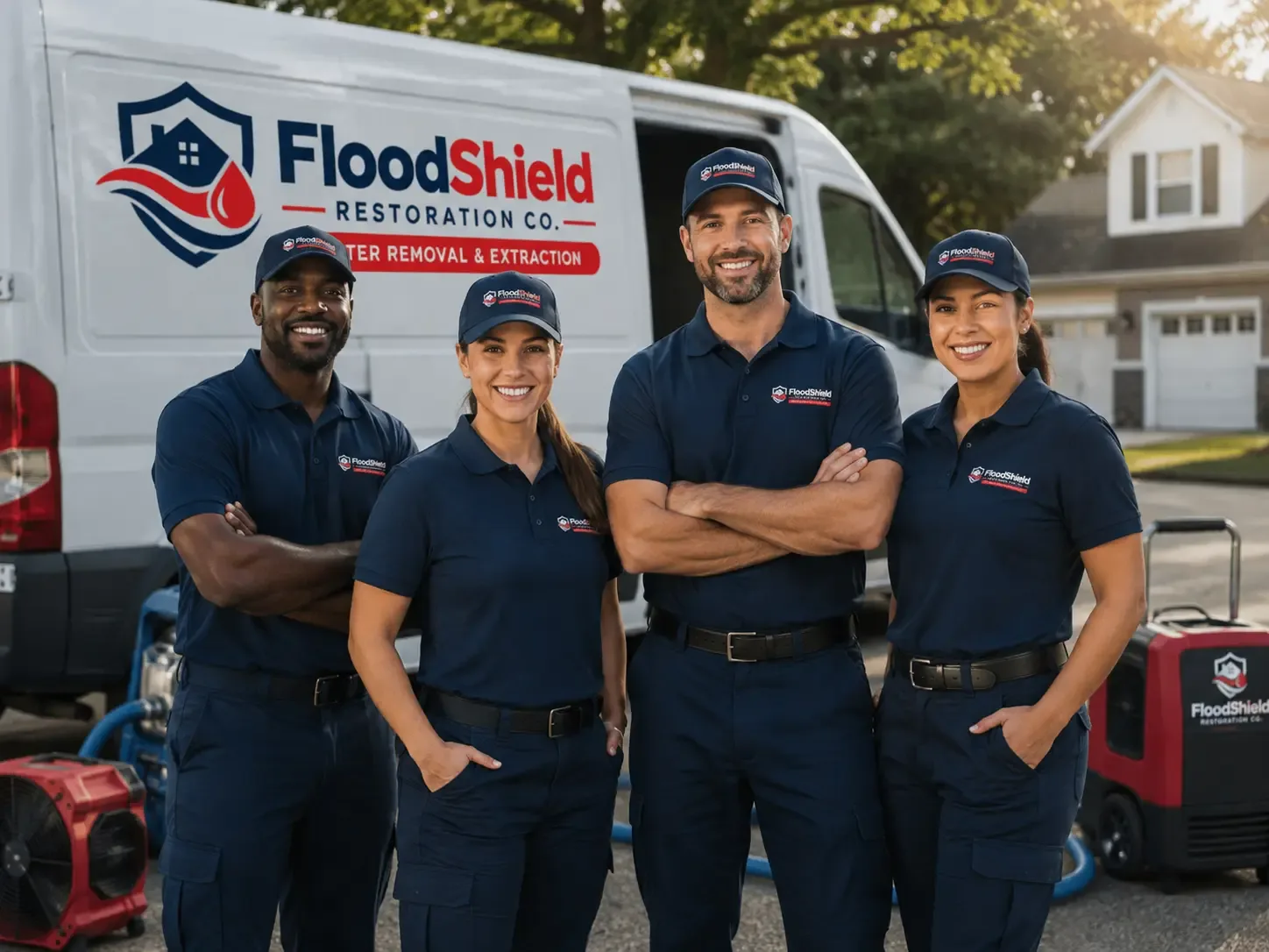 Flood Damage Restoration company in Tampa, KS