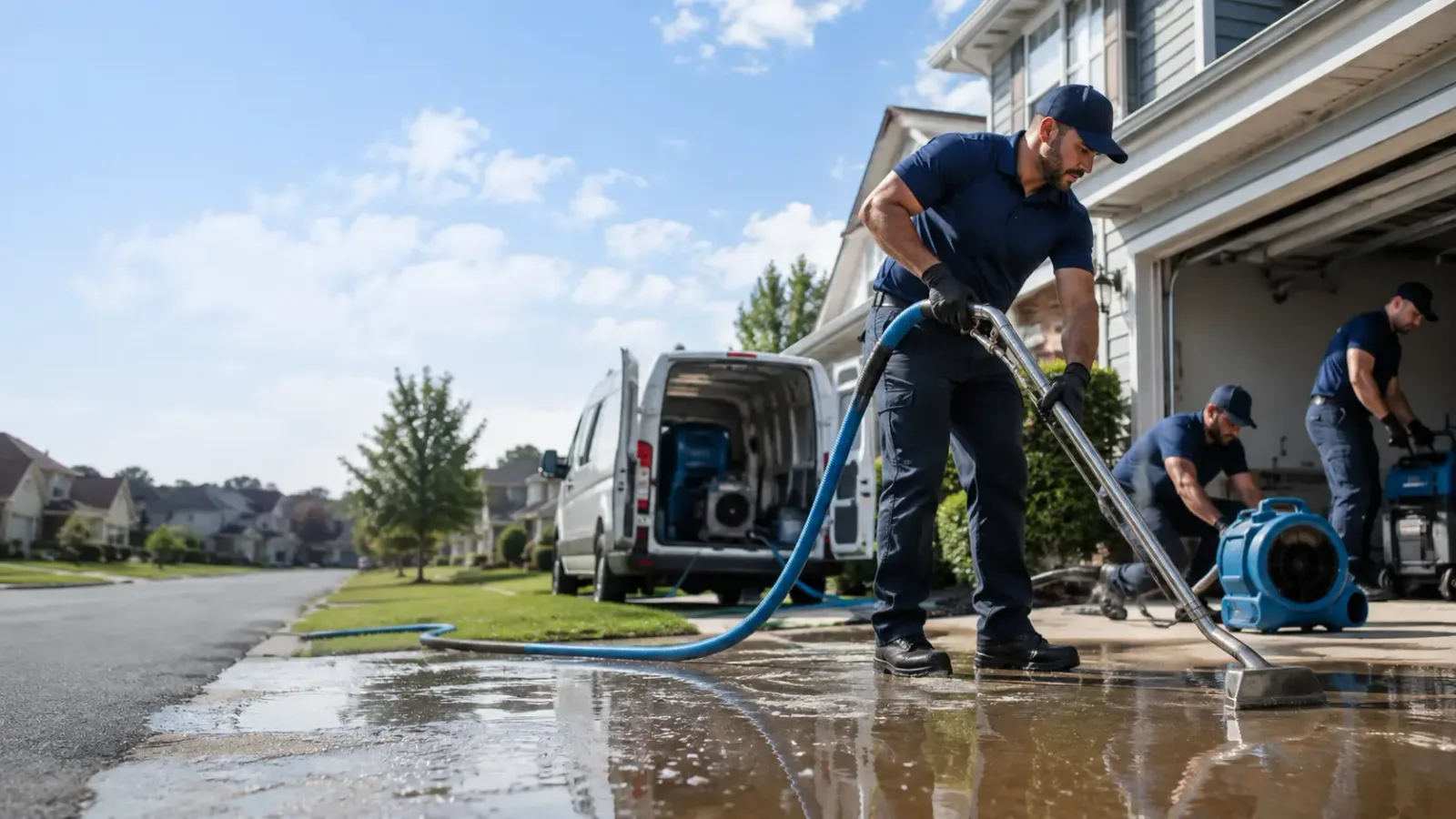 Flood Damage Restoration in Tampa, KS